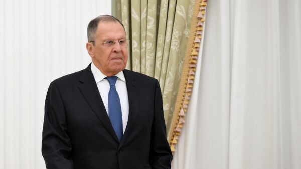 Лавров выступает на Министерской конференции Международной Организации по русскому языку - Sputnik Казахстан