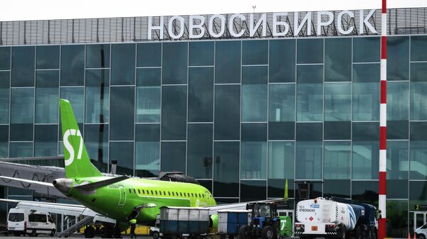 Международный аэропорт Толмачево в Новосибирске - Sputnik Казахстан