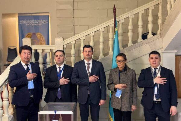 В Санкт-Петербурге проходит референдум по новой Конституции Казахстана - Sputnik Казахстан