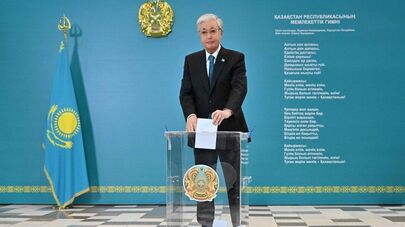 Касым-Жомарт Токаев принял участие в референдуме по новой Конституции Казахстана