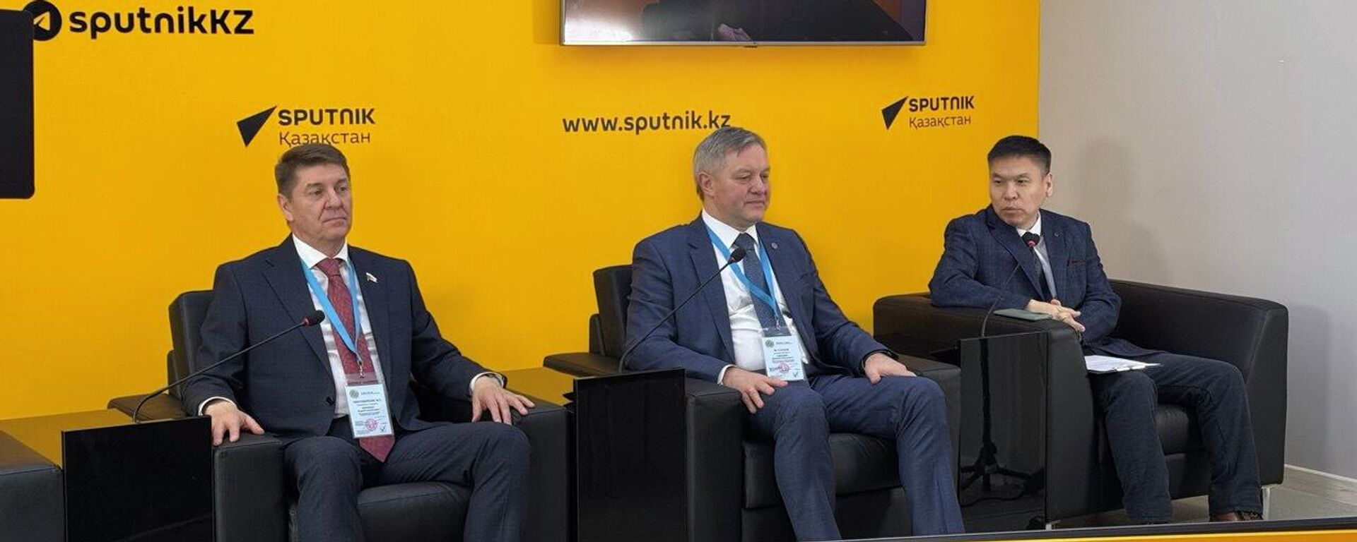 Брифинг наблюдателей от Межпарламентской ассамблеи СНГ Брифинг наблюдателей от Межпарламентской ассамблеи СНГ - Sputnik Казахстан, 1920, 15.03.2026