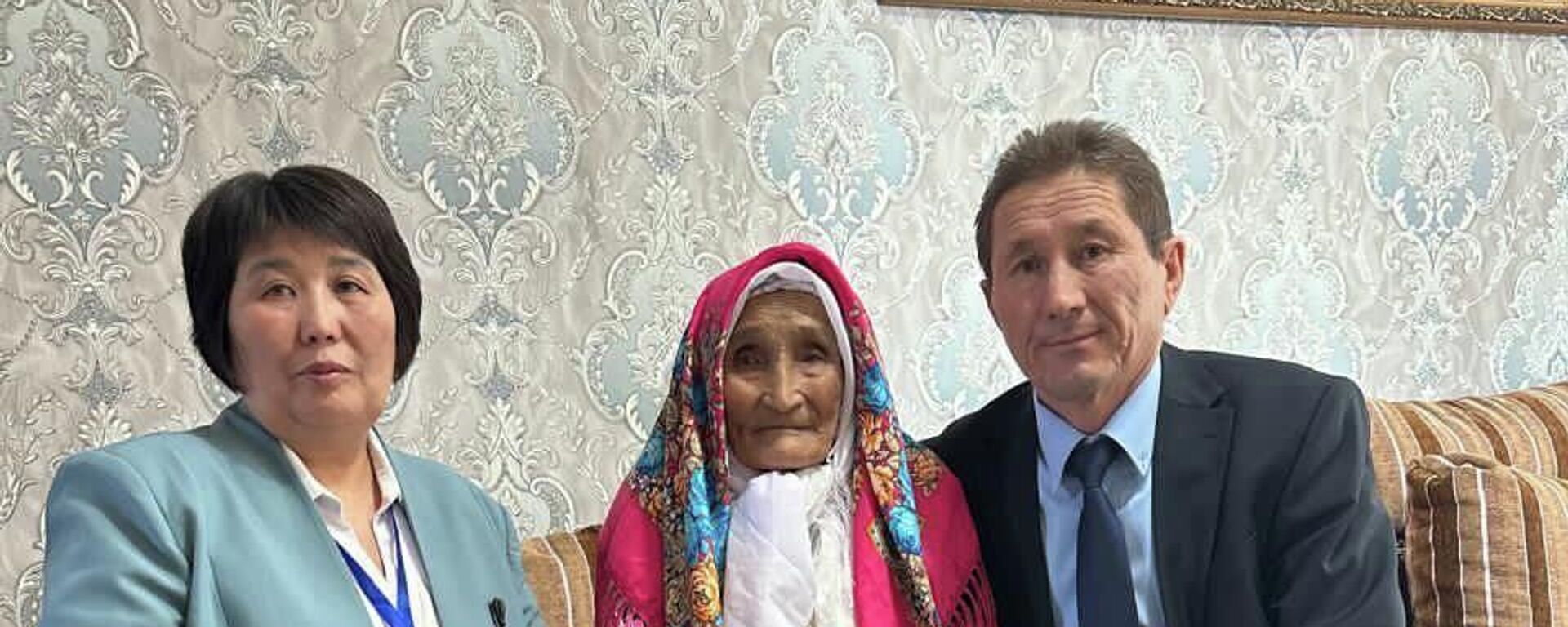 В Улытауской области проголосовала старейшая 116-летняя жительница Казахстана  - Sputnik Казахстан, 1920, 15.03.2026