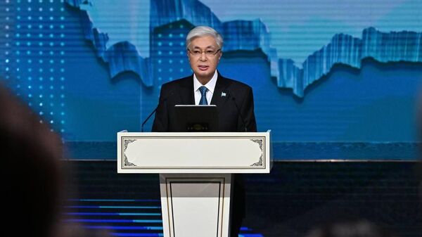 Касым-Жомарт Токаев выступил с заявлением в студии Қазмедиа орталығы - Sputnik Казахстан