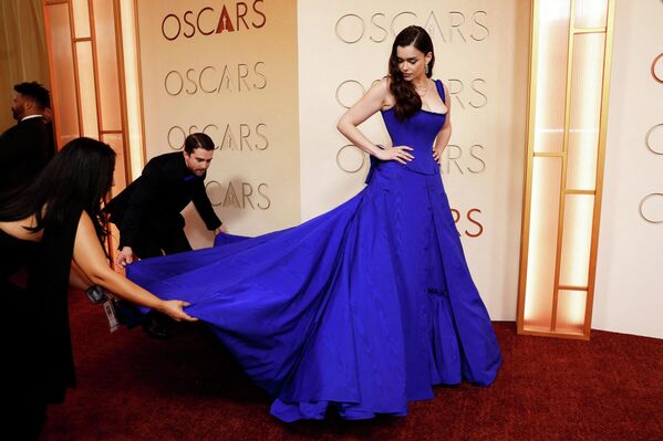 Барби Феррейра позирует на красной дорожке во время прибытия гостей на 98-ю церемонию вручения премии "Оскар" в Голливуде, CША. - Sputnik Казахстан