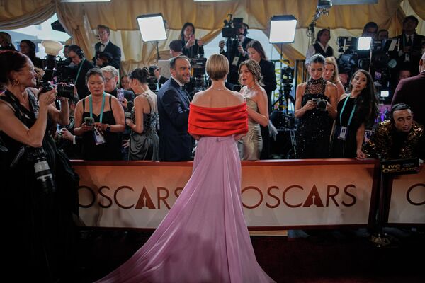 Джесси Бакли прибывает на церемонию вручения премии "Оскар" в Лос-Анджелесе, США. - Sputnik Казахстан