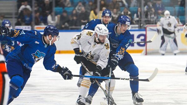 Момент матча Барыс - Адмирал - Sputnik Казахстан