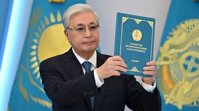 Президент Қасым-Жомарт Тоқаев Конституцияны қабылдауға арналған салтанатты жиынға қатысты