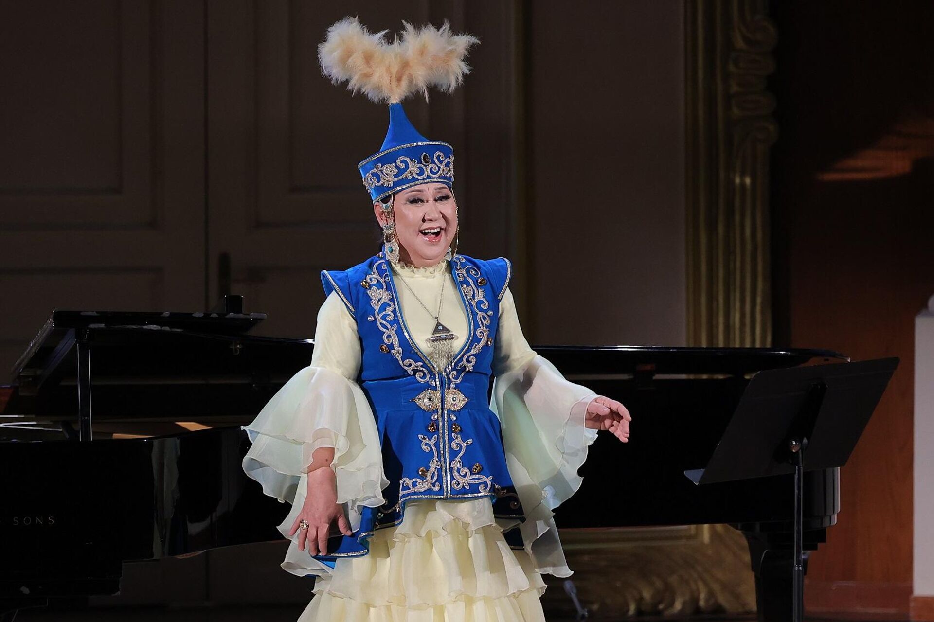 Концерт и спектакль, посвященные празднику Наурыз на сцене Астана Опера - Sputnik Казахстан, 1920, 19.03.2026