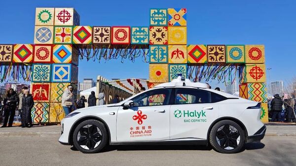 Испытания беспилотного автомобиля прошли в Астане Испытания беспилотного автомобиля прошли в Астане - Sputnik Қазақстан