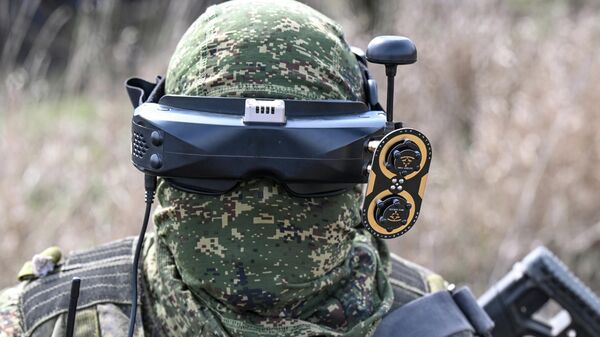 Работа расчета БПЛА Молния-2 58-й армии на Запорожском направлении СВО - Sputnik Казахстан