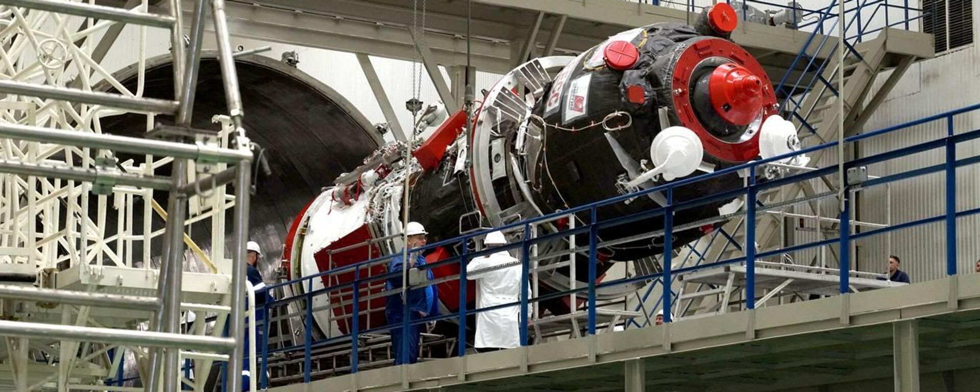 Подготовка космического корабля Прогресс МС-34  - Sputnik Казахстан, 1920, 23.03.2026