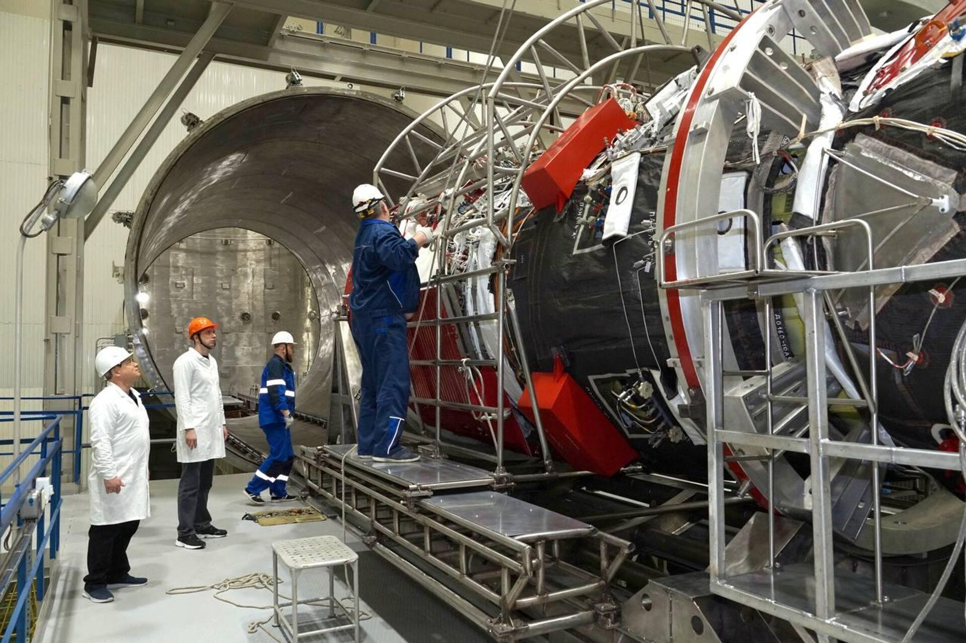 Подготовка космического корабля Прогресс МС-34  - Sputnik Казахстан, 1920, 23.03.2026