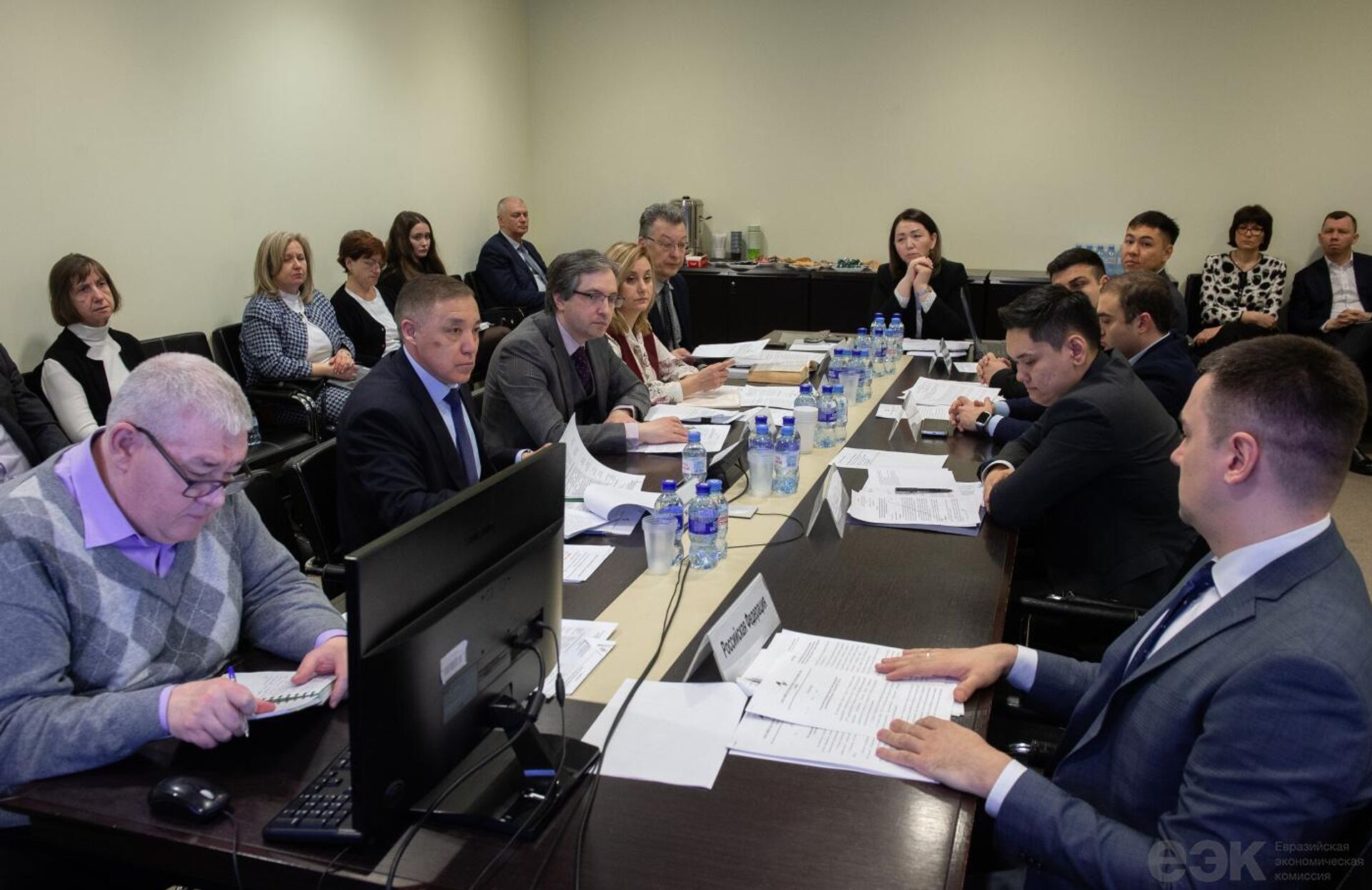 Заседание профильной рабочей группы по совершенствованию института УЭО в ЕАЭС - Sputnik Казахстан, 1920, 24.03.2026