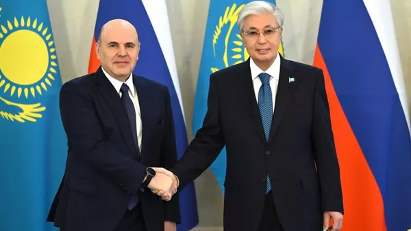 Тоқаев Ресей премьер-министрі Михаил Мишустинді қабылдады - Sputnik Қазақстан