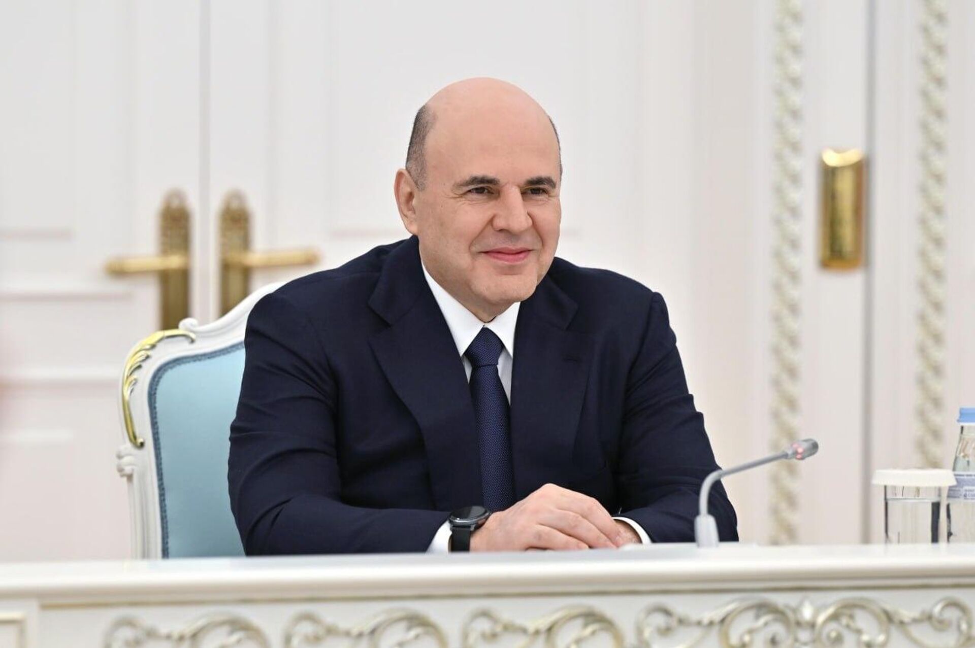 Премьер-министр России Михаил Мишустин Премьер-министр России Михаил Мишустин - Sputnik Казахстан, 1920, 26.03.2026