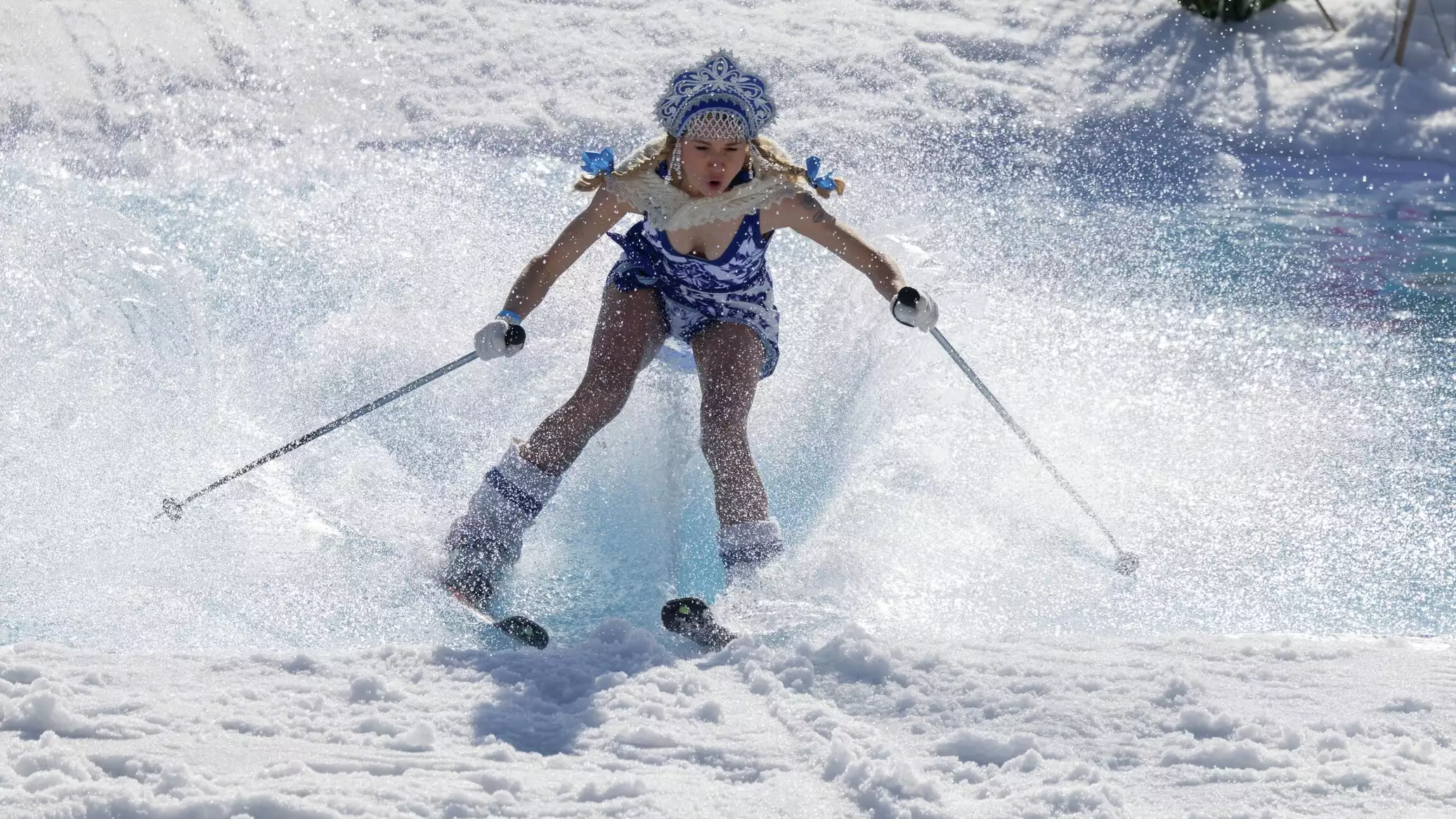 Снегурочка без тормозов и 