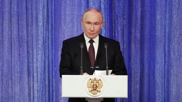 Президент РФ Владимир Путин - Sputnik Казахстан