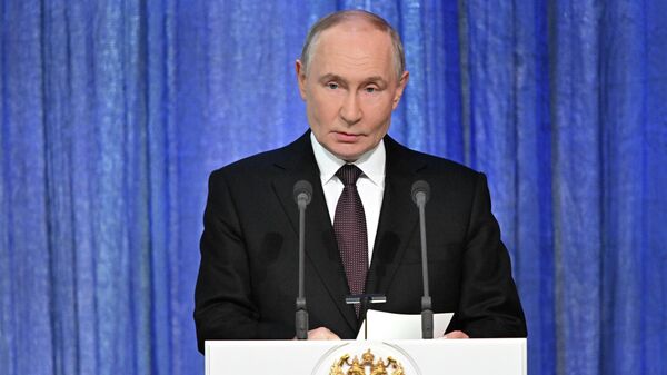 Президент РФ Владимир Путин - Sputnik Казахстан