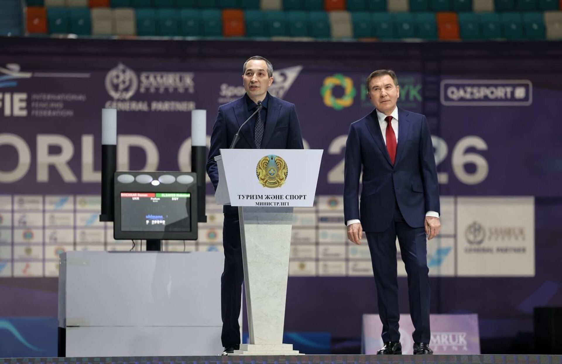 Кубок мира по фехтованию стартовал в Астане
 - Sputnik Казахстан, 1920, 28.03.2026