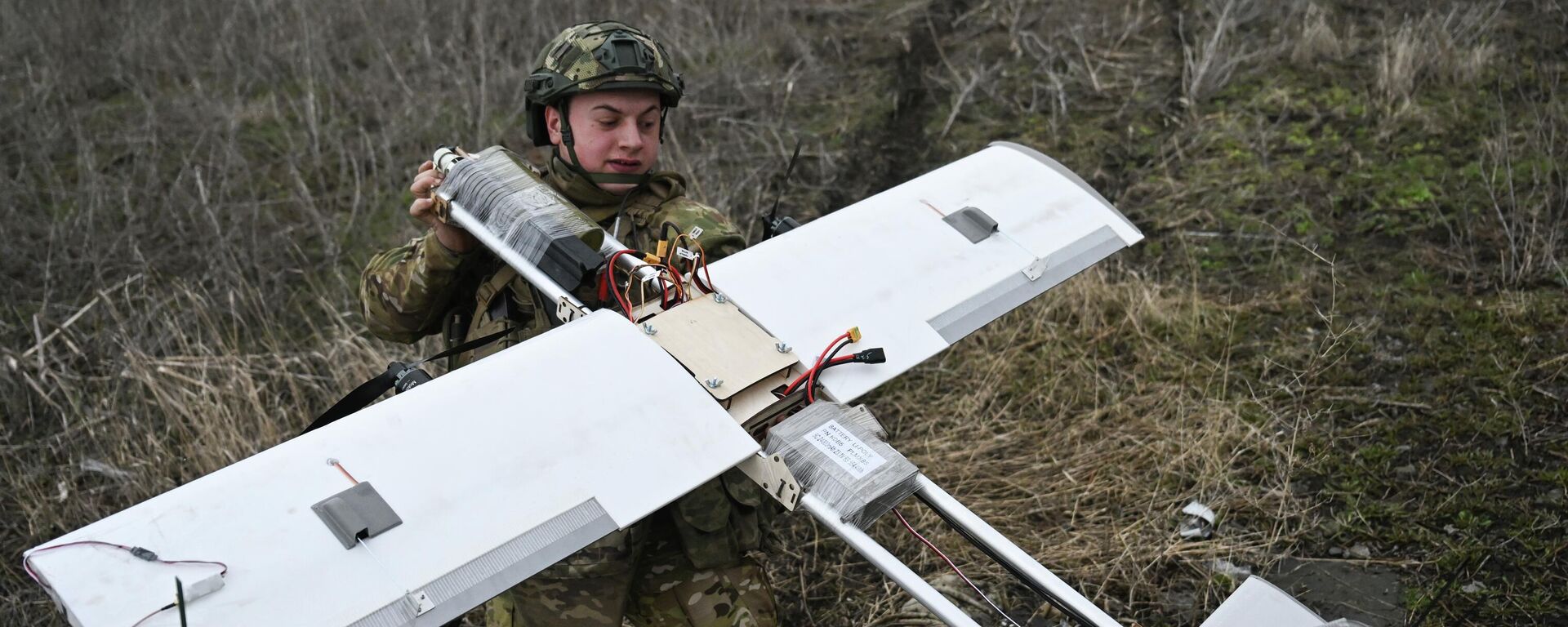 Боевая работа расчета БПЛА группировки войск Центр на Добропольском направлении СВО - Sputnik Казахстан, 1920, 30.03.2026