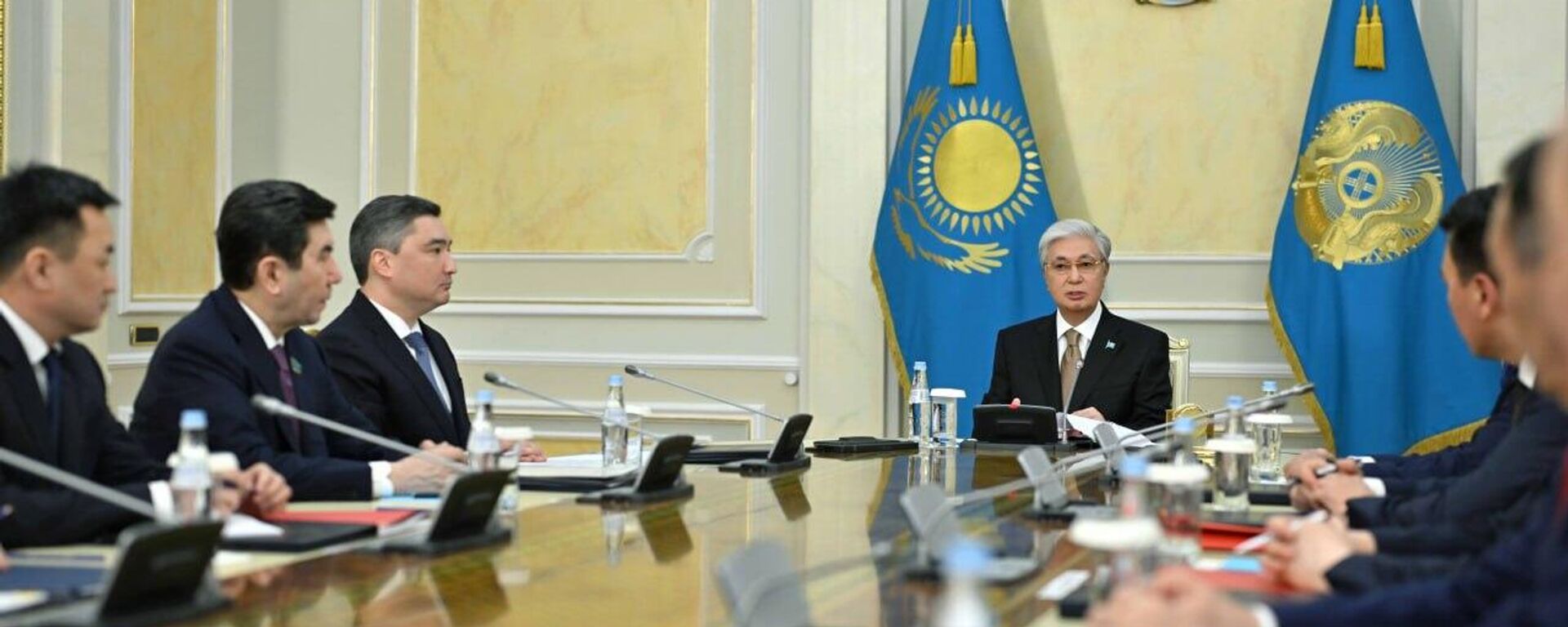 Касым-Жомарт Токаев провел заседание Совета Безопасности Республики Казахстан - Sputnik Қазақстан, 1920, 30.03.2026
