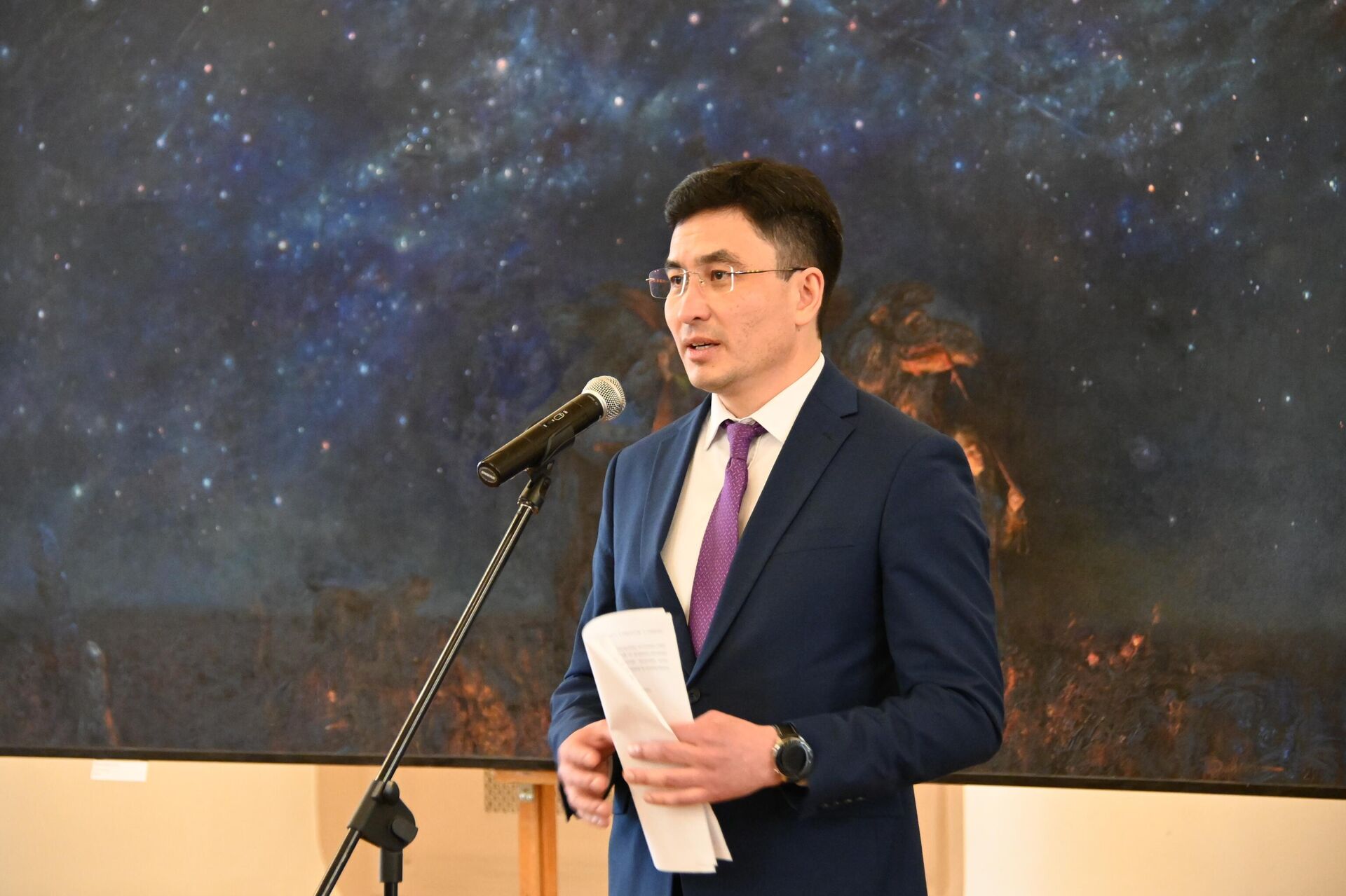 Выставка казахстанского художника Талгата Досманова открылась в Санкт-Петербурге Выставка казахстанского художника Талгата Досманова открылась в Санкт-Петербурге - Sputnik Казахстан, 1920, 31.03.2026