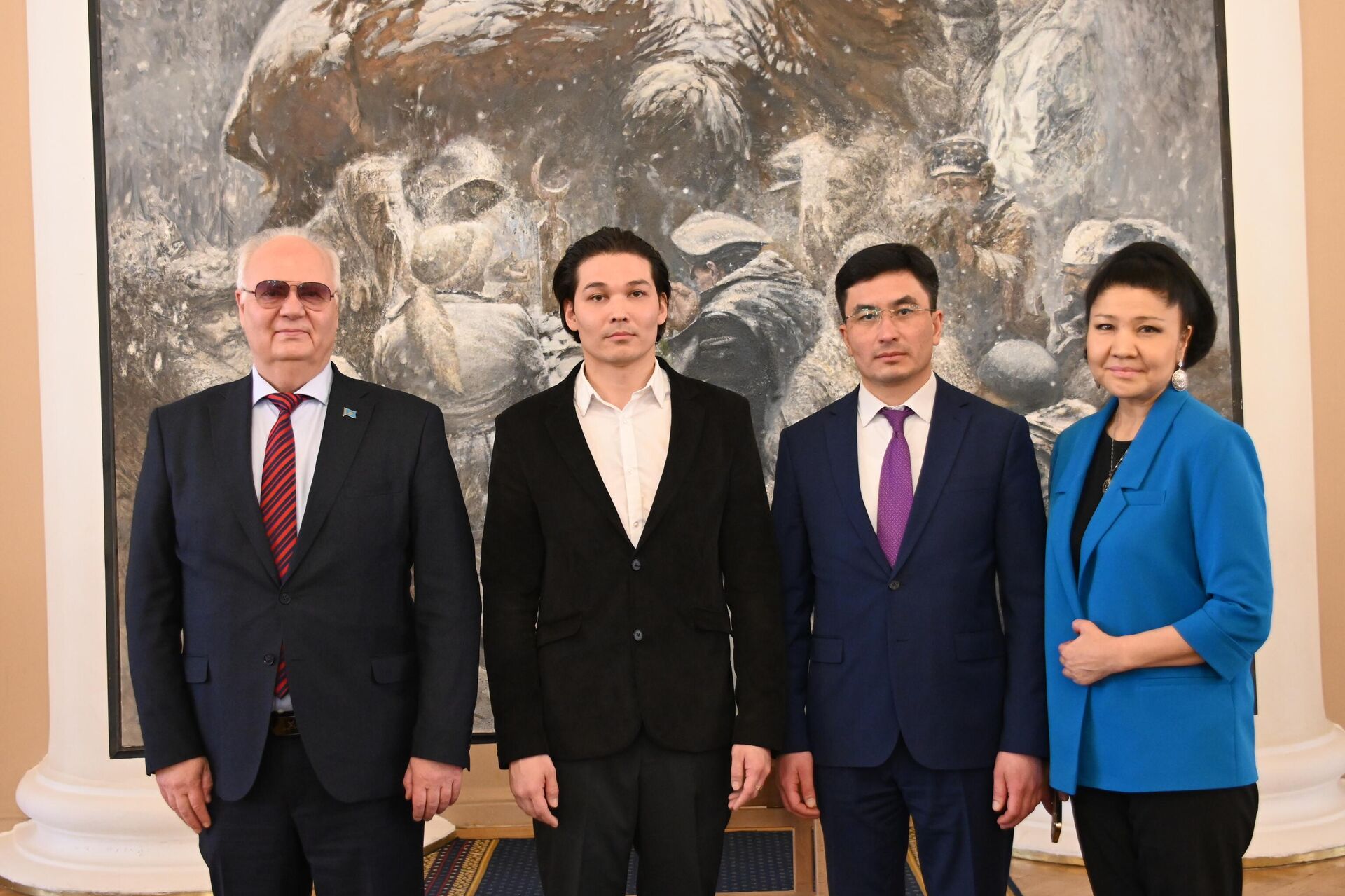 Выставка казахстанского художника Талгата Досманова открылась в Санкт-Петербурге Выставка казахстанского художника Талгата Досманова открылась в Санкт-Петербурге - Sputnik Казахстан, 1920, 31.03.2026