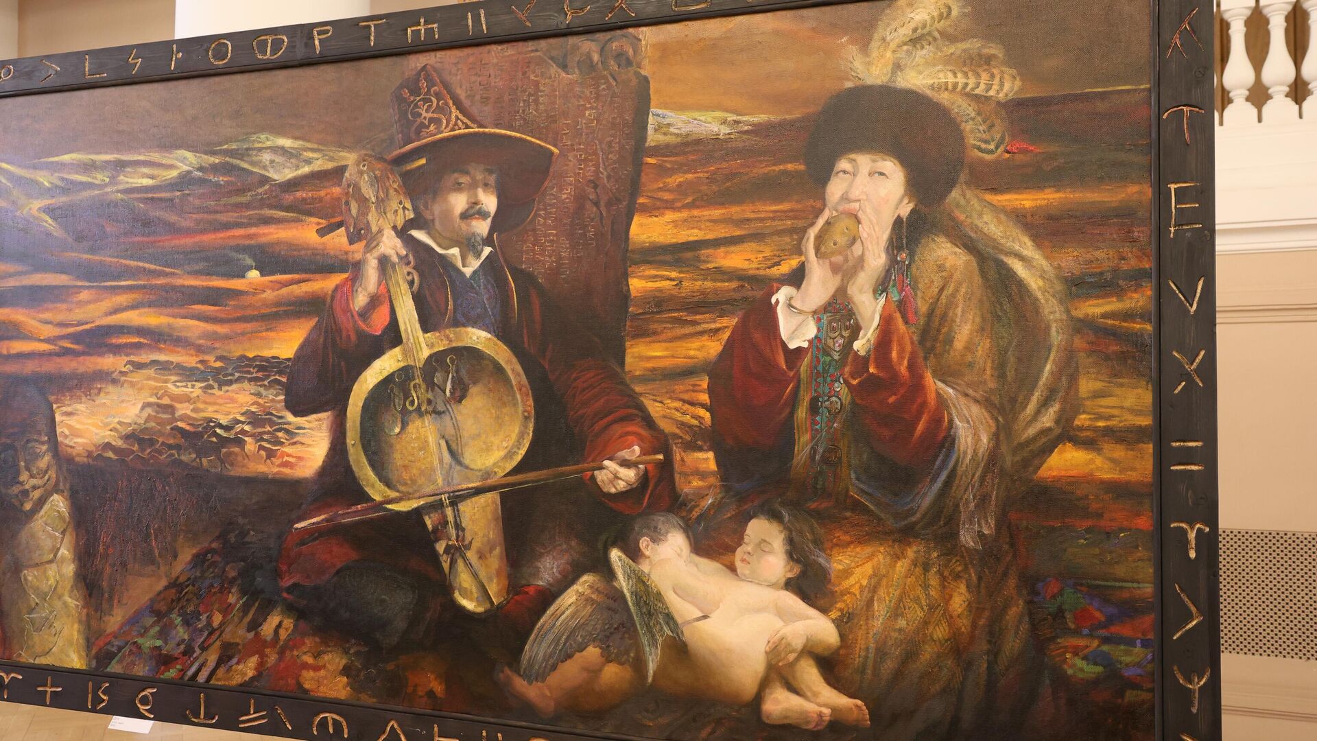 Выставка казахстанского художника Талгата Досманова открылась в Санкт-Петербурге Выставка казахстанского художника Талгата Досманова открылась в Санкт-Петербурге - Sputnik Казахстан, 1920, 31.03.2026