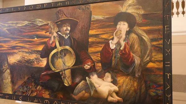 Выставка казахстанского художника Талгата Досманова открылась в Санкт-Петербурге