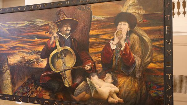 Выставка казахстанского художника Талгата Досманова открылась в Санкт-Петербурге - Sputnik Казахстан