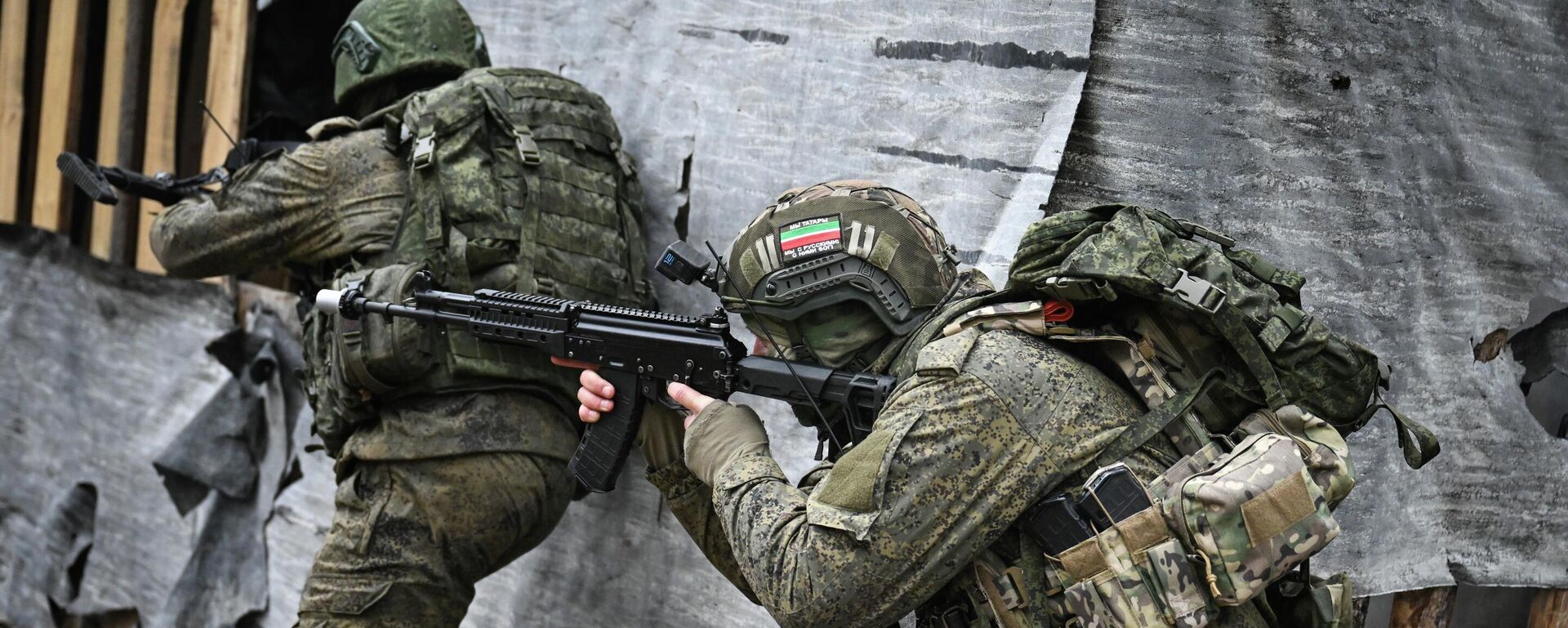 Боевое слаживание штурмовиков группировки войск Центр - Sputnik Казахстан, 1920, 01.04.2026