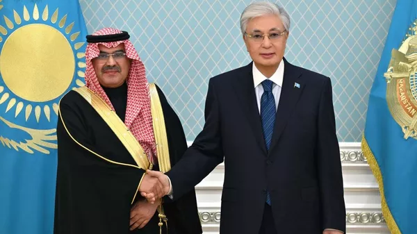 Касым-Жомарт Токаев принял посла Королевства Саудовская Аравия в Республике Казахстан Файсала Аль-Кахтани - Sputnik Казахстан