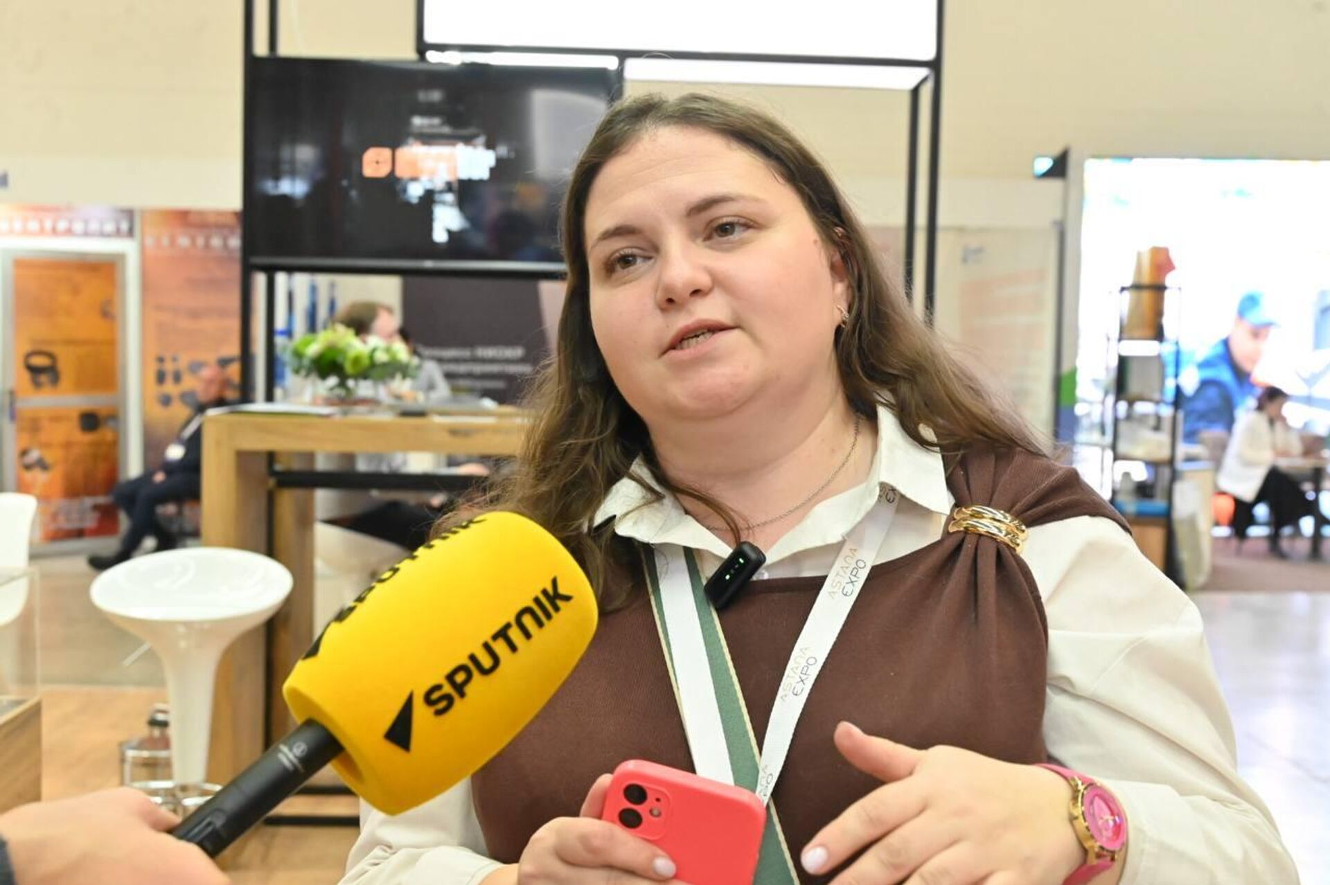 Виктория Перель - главный специалист управления экспортной деятельности АНО МОСПРОМ - Sputnik Казахстан, 1920, 02.04.2026