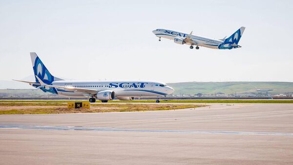 Самолет авиакомпании SCAT - Sputnik Қазақстан