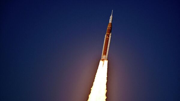 Запуск корабля Orion в рамках миссии Artemis II к Луне в США  - Sputnik Казахстан
