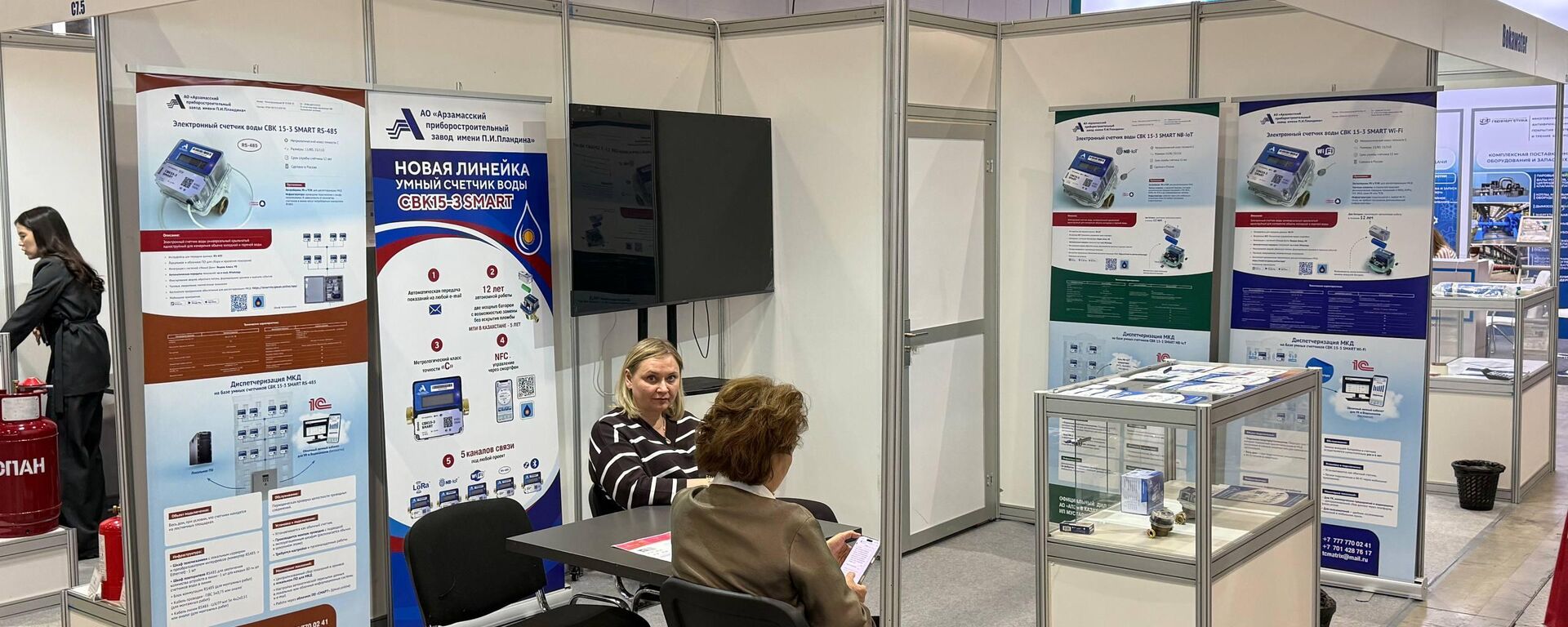 Стенд с продукцией Арзамасского приборостроительного завода на Kazakhstan Machinery Fair 2026 в Астане - Sputnik Казахстан, 1920, 03.04.2026