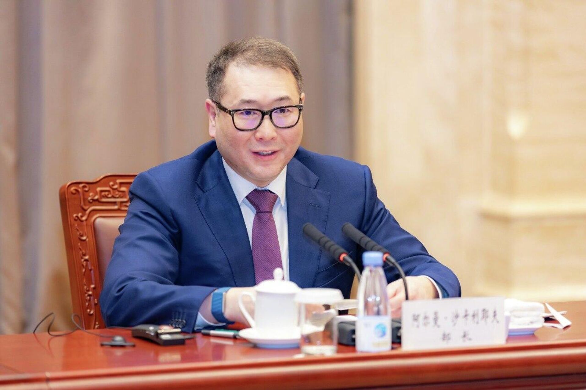 Министр торговли и интеграции Казахстана Арман Шаккалиев Министр торговли и интеграции Казахстана Арман Шаккалиев - Sputnik Казахстан, 1920, 04.04.2026