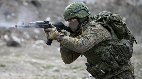 Боевое слаживание штурмовиков группировки войск Центр на Днепропетровском направлении СВО - Sputnik Казахстан