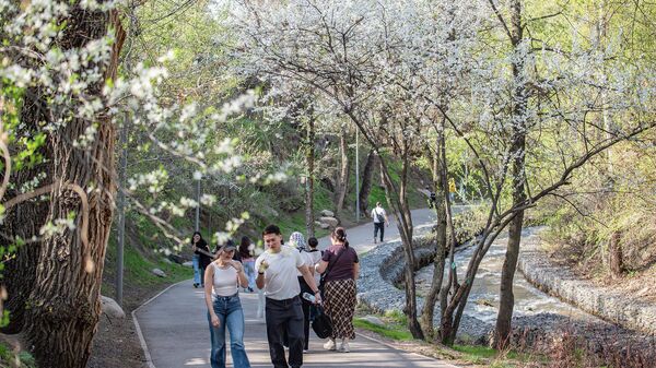 Весна в Алматы - 2026 - Sputnik Казахстан