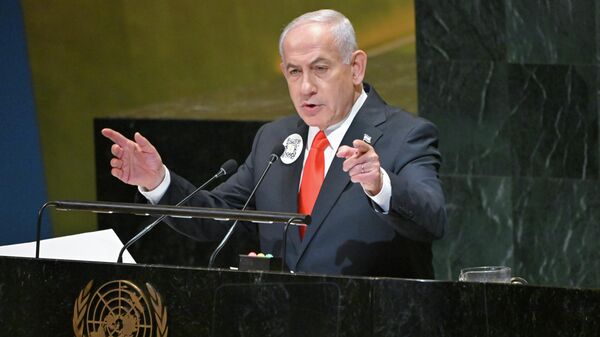 Премьер-министр Израиля Биньямин Нетаньяху  - Sputnik Казахстан