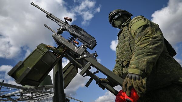 Боевое слаживание штурмовиков группировки войск Запад на Харьковском направлении СВО - Sputnik Казахстан
