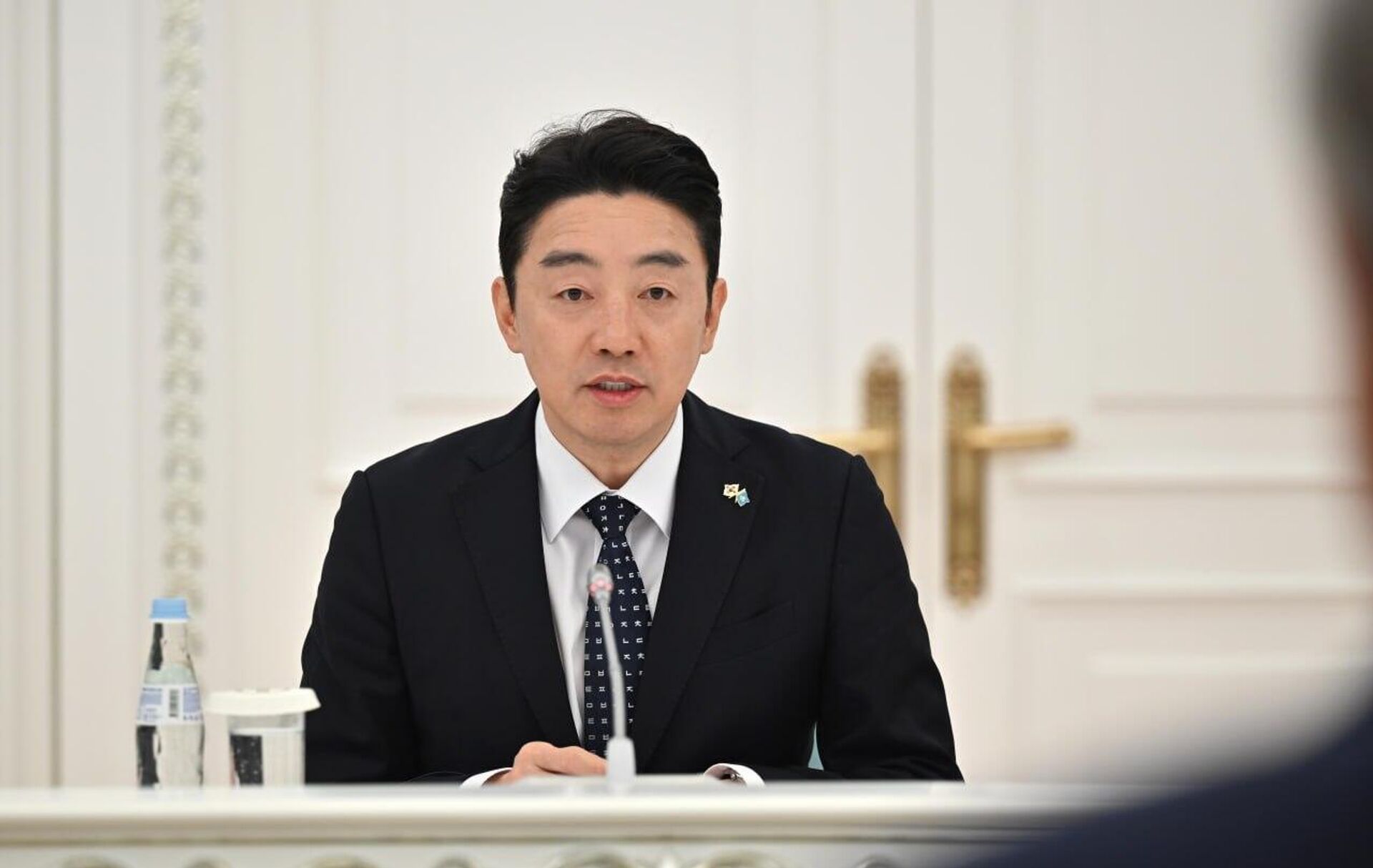 Спецпредставитель президента Республики Корея – руководитель Администрации Президента Кан Хун Шик Спецпредставитель президента Республики Корея – руководитель Администрации Президента Кан Хун Шик - Sputnik Казахстан, 1920, 08.04.2026