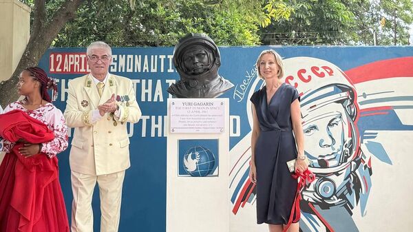 В Замбии открыли памятник Юрию Гагарину - Sputnik Казахстан