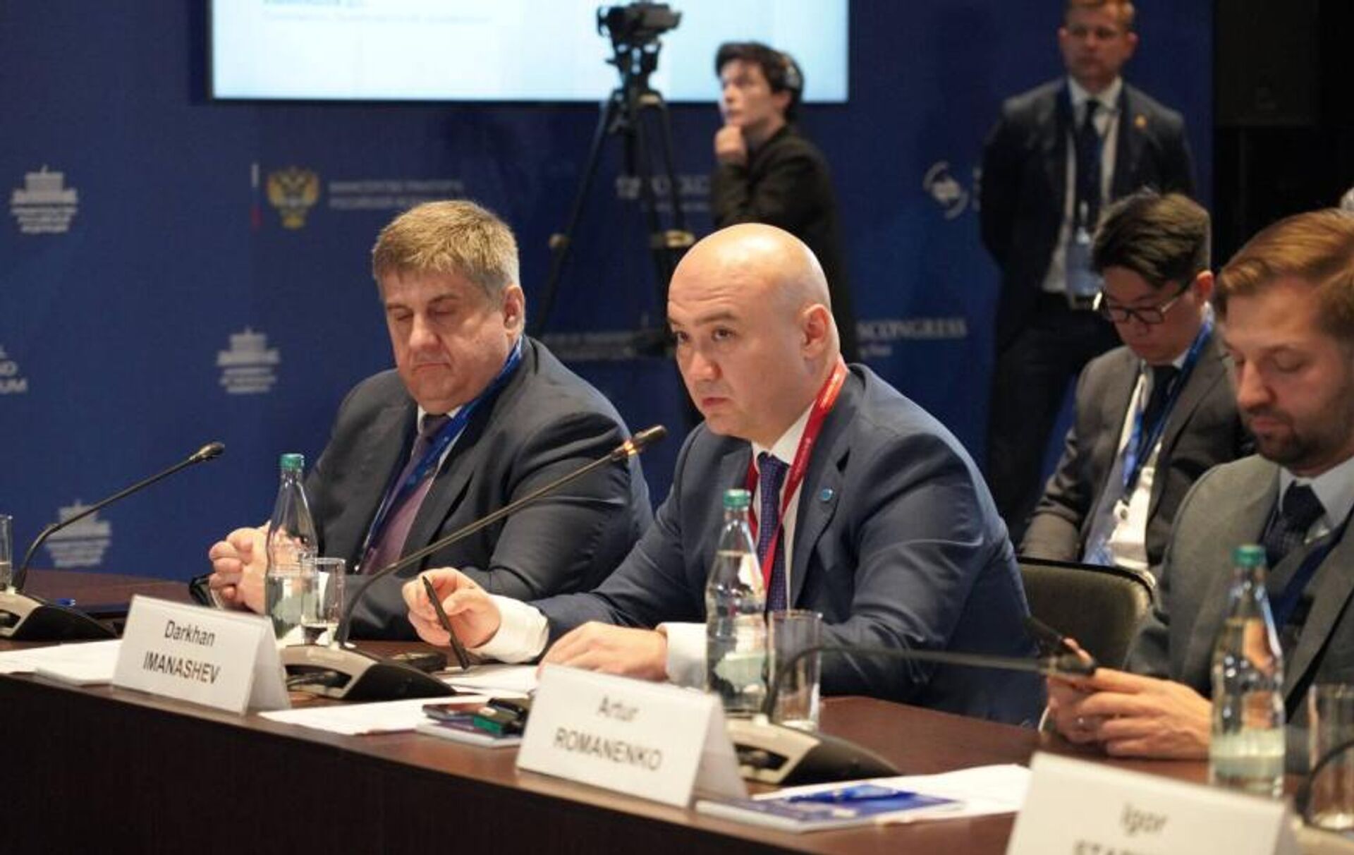 Председатель правления АО НК КазАвтоЖол Дархан Иманашев принял участие в Международном транспортно-логистическом форуме в Санкт-Петербурге - Sputnik Казахстан, 1920, 10.04.2026