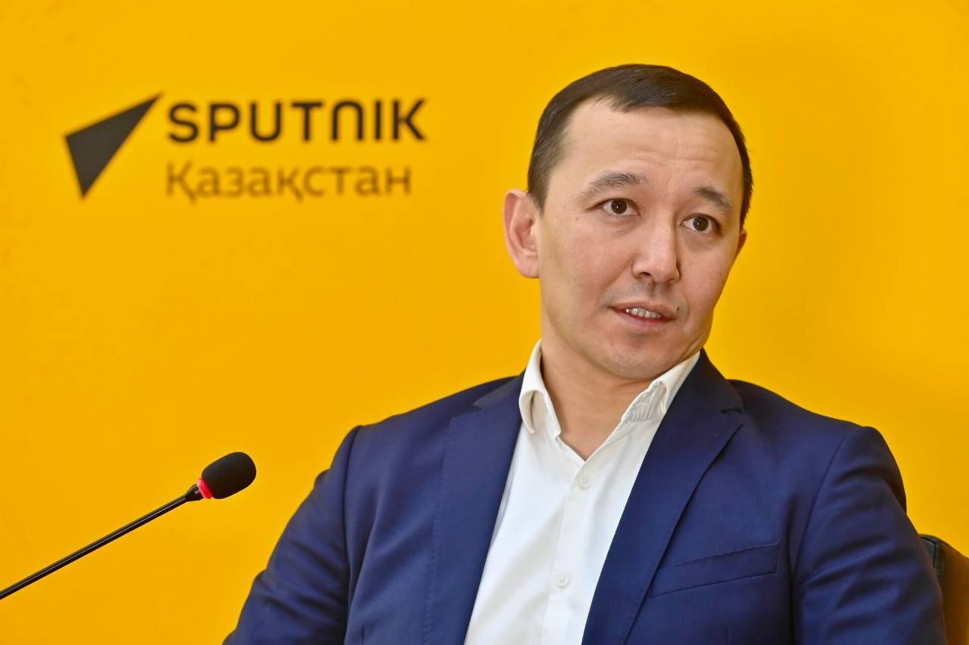 Глава нацкомпании Қазақстан Ғарыш Сапары Кайыржан Кожаев - Sputnik Казахстан, 1920, 10.04.2026
