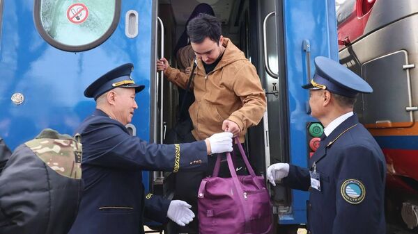  Новый железнодорожный маршрут Астана – Талдыкорган - Sputnik Казахстан