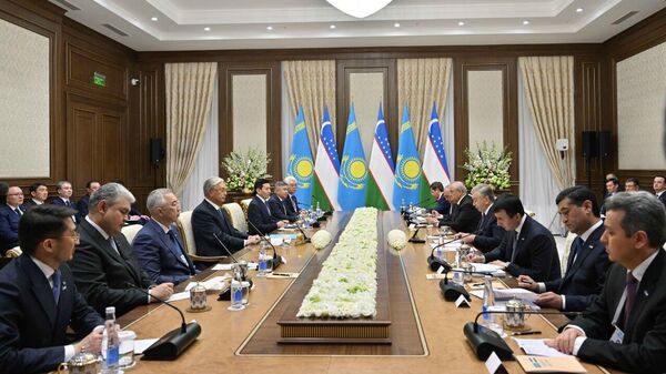  Касым-Жомарт Токаев и Шавкат Мирзиёев провели неформальную встречу в Бухаре
 - Sputnik Қазақстан