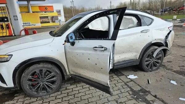 Атака ВСУ на заправку в городе Льгов Курской области - Sputnik Казахстан