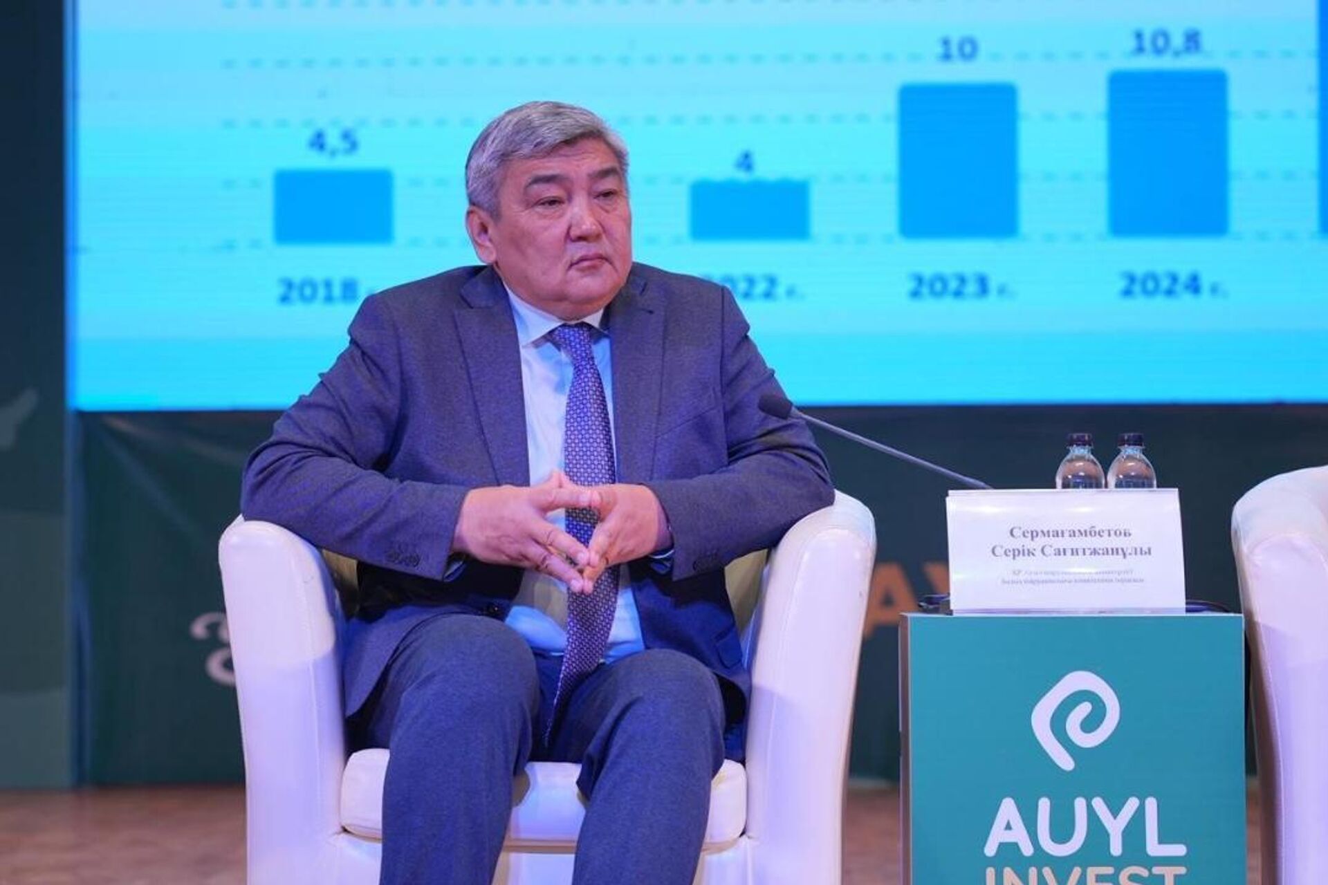 председатель Комитета рыбного хозяйства МСХ РК Серик Сермагамбетов - Sputnik Казахстан, 1920, 13.04.2026