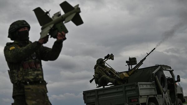 Боевая работа мобильной огневой группы группировки Южная на Константиновском направлении СВО - Sputnik Казахстан